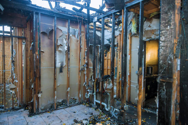 Professional Fire Damage Assessment technician working in Newville, PA